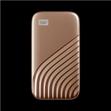 WD My Passport SSD 2TB, USB-C 3.2 gold