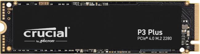 Crucial® P3 Plus 1000GB 3D NAND NVMe™ PCIe® M.2 SSD, EAN: 649528918833
