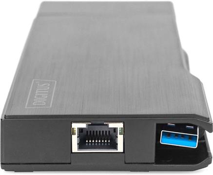 DIGITUS DA-70894 - docking station - USB 3.0 - VGA, HDMI - GigE