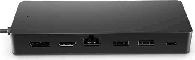 HP Universal USB-C Multiport Hub - docking station - USB-C - HDMI, DP, 50H55AA