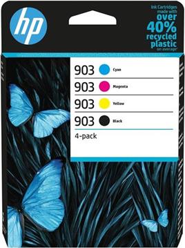 HP 903 - 4-pack - black, yellow, cyan, magenta - original - ink cartridge