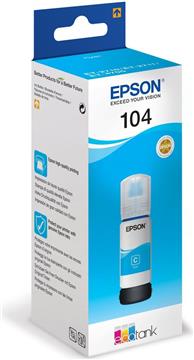 Epson EcoTank 104 - cyan - original - ink tank