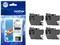 Brother LC-421VAL Ink Cartridge - Pack of 4 - Black, Cyan, Magenta, Yellow