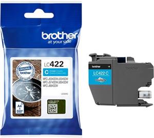 Brother LC422C - cyan - original - ink cartridge