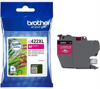 Brother LC422XLM - magenta - original - ink cartridge