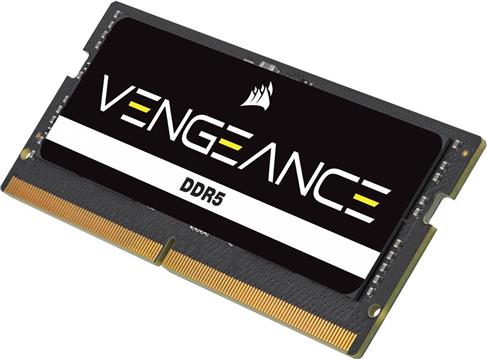 Memorija CORSAIR Vengeance - DDR5 - kit - 32 GB: 2 x 16 GB - SO-DIMM 262-pin - 4800 MHz / PC5-38400 - unbuffered