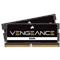 CORSAIR Vengeance - DDR5 - kit - 64 GB: 2 x 32 GB - SO-DIMM 262-pin - 4800 MHz / PC5-38400 - unbuffered