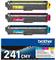 Brother TN241CMY - 3-pack - yellow, cyan, magenta - original - toner cartridge