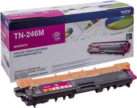 Brother TN246M - magenta - original - toner cartridge