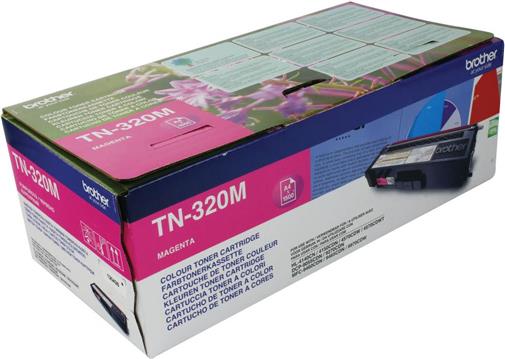 Brother TN320M - magenta - original - toner cartridge