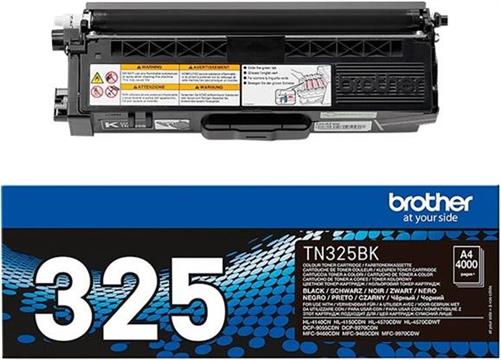 Brother TN325BK - High Yield - black - original - toner cartridge