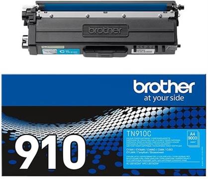 Brother TN910C - Ultra Jumbo - cyan - original - toner cartridge