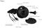 ICY BOX IB-HUB1430-CR - hub - in-desk - 3 ports