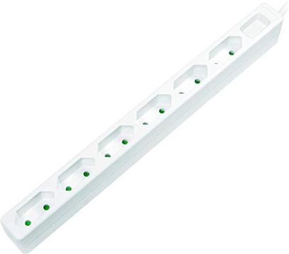 LogiLink - Slim - power strip - 3400 Watt