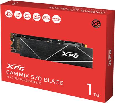 Adata XPG Gammix S70 Blade M.2 NVMe PCIe4x4 1TB