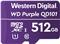 WD 512GB Purple microSD Card Ultra