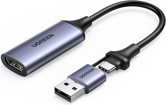 Ugreen USB 1080p HDMI to USB-C/A image capture adapter - box