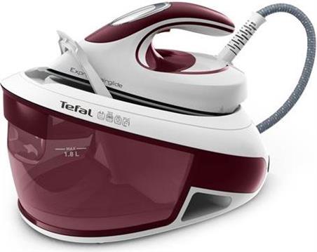 Parna postaja TEFAL SV8026E0, 2800W, 6,2 bara, 410 g/min, 1,8 l, crveno -bijela