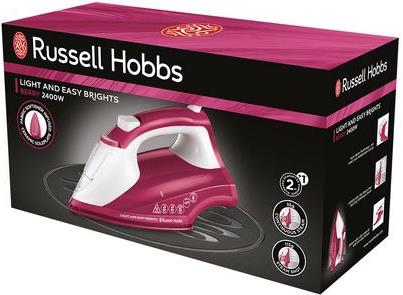 Glačalo RUSSELL HOBBS 26480-56, 2400 W, 240 ml, Light and Easy Brights Berry