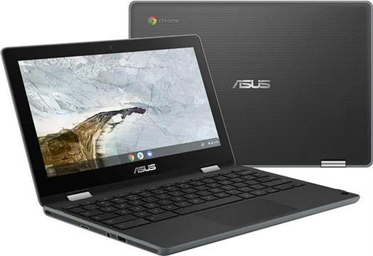 Notebook ASUS Chromebook Flip C214MA-BU0475 Celeron / 4GB / 64GB SSD / 11,6" HD zaslon na dotik / ChromeOS (Dark Grey) (Certified Refurbished)