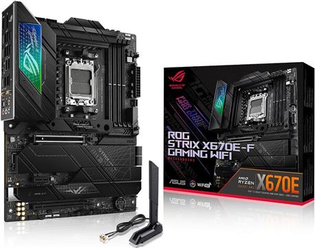 Matična ploča ASUS ROG STRIX X670E-F Gaming WiFi, AMD X670, DDR5, ATX, s. AM5