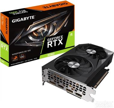 Grafička kartica Gigabyte GeForce RTX 3060 WINDFORCE OC 12G