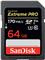 Memorijska kartica SANDISK, Extreme Pro SDXC, 64 GB, SDSDXXU-064G-GN4IN, class 10 V30 UHS-I U3