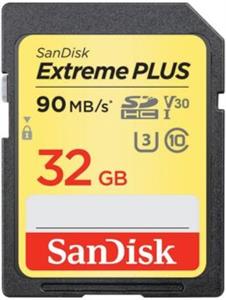 Memorijska kartica SANDISK, Extreme SDHC, 32 GB, SDSDXVT-032G-GNCIN, class 10 V30 UHS-I U3