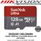 Memorijska kartica SANDISK, microSDXC, 128 GB, SDSQUAB-128G-