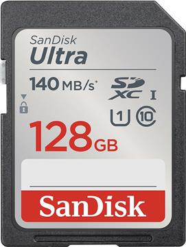 Memorijska kartica SANDISK, SDXC, 128 GB, SDSDUNB-128G-GN6IN, A2 class 10 V30 UHS-I U3