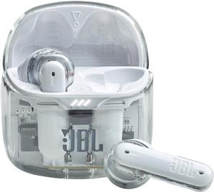 JBL Tune Flex TWS BT5.2 bežične slušalice s mikrofonom, ANC, IPX4, prozirno bijele