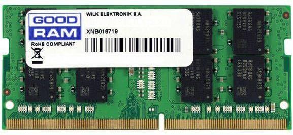 Memorija za prijenosno računalo GOODRAM 16GB [1x16GB 2400MHz DDR4 CL17 SODIMM]