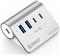 USB-C hub 4-port, 2x USB-A, 2x USB-C, USB 3.2 Gen2, 10 Gbps, ALU, ORICO M3CU2-G2