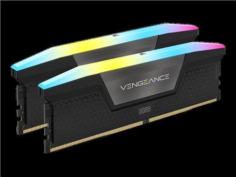 CORSAIR Vengeance RGB - DDR5 - kit - 32 GB: 2 x 16 GB 5600MHz CMH32GX5M2B5600Z36K