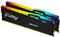 Kingston FURY Beast RGB - DDR5 - kit - 32 GB: 2 x 16 GB - DIMM 288-pin - 5600 MHz / PC5-44800 - unbuffered