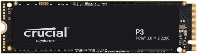 Crucial P3 - SSD - 500 GB - PCIe 3.0 (NVMe)