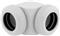 CORSAIR Hydro X Series XF Hardline 90° 14mm OD - liquid cooling system angled fitting