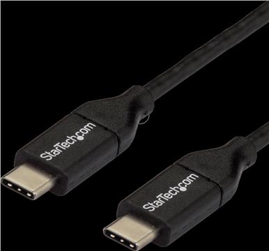 StarTech.com USB C to USB C Cable - 3m / 10 ft - USB Cable Male to Male - USB-C Cable - USB-C Charge Cable - USB Type C Cable - USB 2.0 (USB2CC3M) - USB-C cable - 3 m