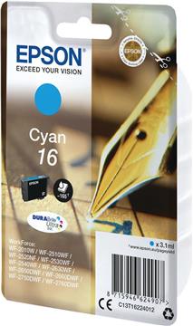 Epson 16 - cyan - original - ink cartridge