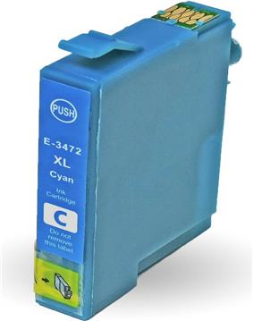 Epson 34XL - XL - cyan - original - ink cartridge