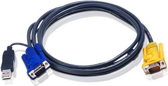 ATEN 2L-5202U - keyboard / video / mouse (KVM) cable - 1.8 m