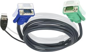 ATEN Micro-Lite 2L-5203U - keyboard / video / mouse (KVM) cable - 3 m