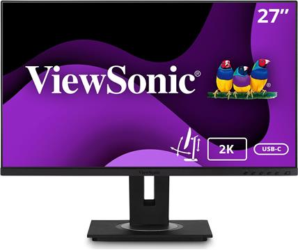 68,6cm/27'' (2560x1440) ViewSonic Ergonomic VG2755-2K 16:9 5ms HDMI DisplayPort USB-C VESA Pivot Speaker QHD Black