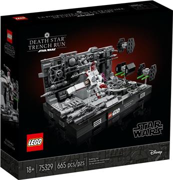 SOP LEGO Star Wars Death Star Trench Run Diorama 75329
