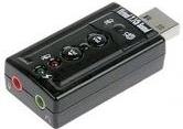 Converter E-Green USB 7.1 sound card