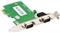 PCI card E-Green Express controller 2-port (RS-232,DB-9)