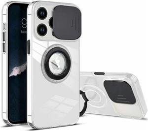 MM TPU IPHONE 12 PRO/ 12 6.1 CLEAR CAM AND RING, 2mm black