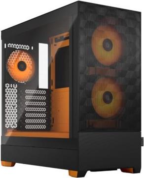 Fractal Design Pop Air RGB Orange Core mit Seitenfenster orange