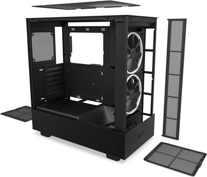 NZXT H5 Elite Tempered Glass, matte black