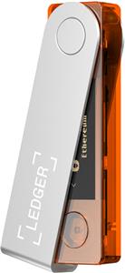 Ledger Nano X, Crypto hardware wallet, Bluetooth, USB-C, Blazing Orange